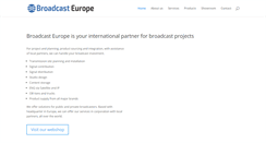 Desktop Screenshot of broadcasteurope.com